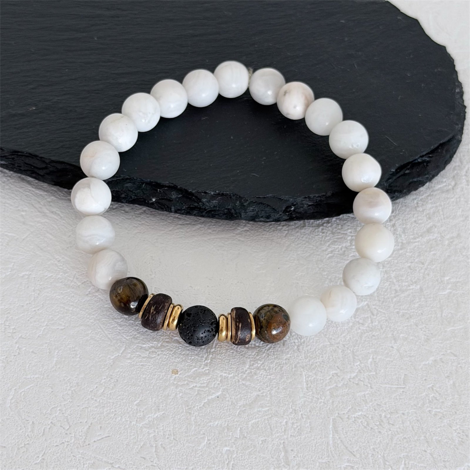 Armband "Indigo" (Achat)