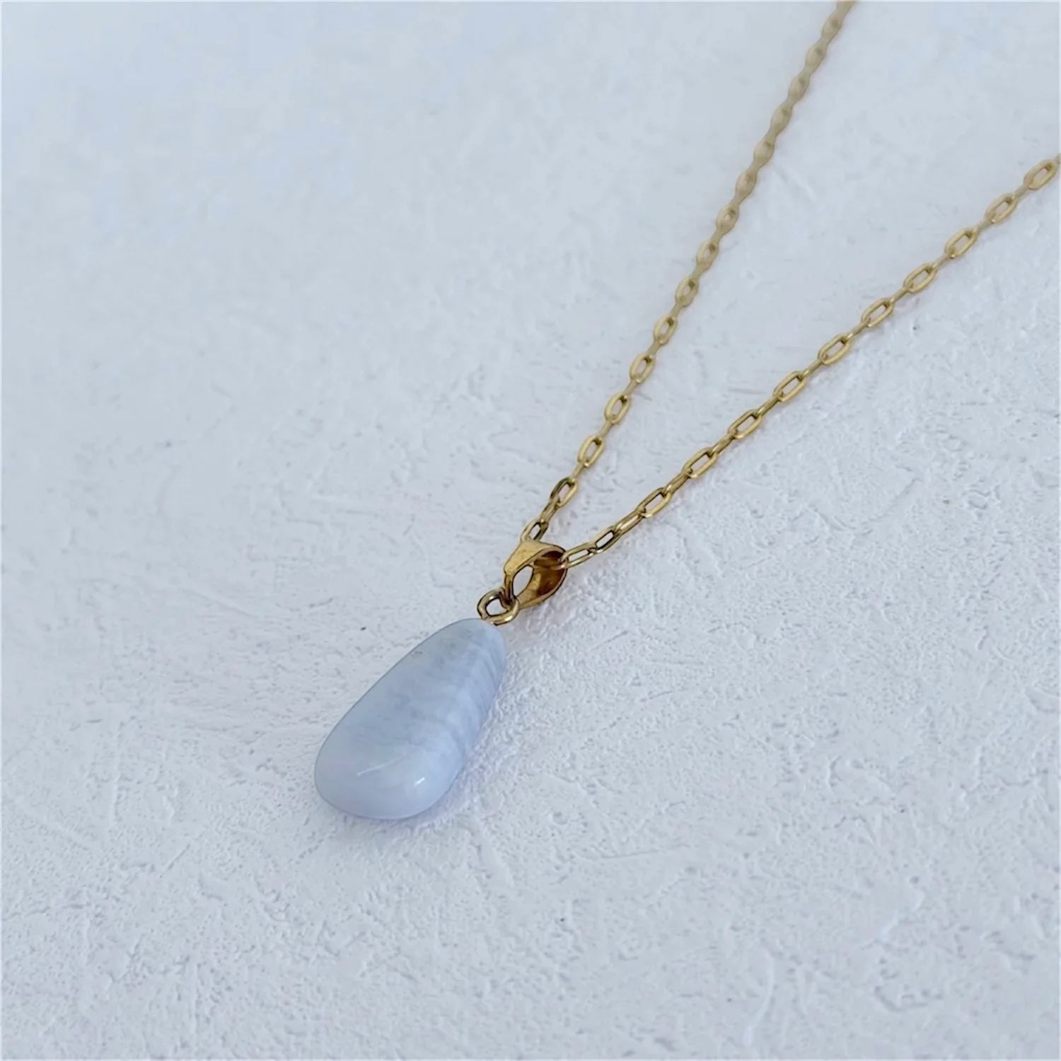 Halskette "Classic" (Chalcedon)