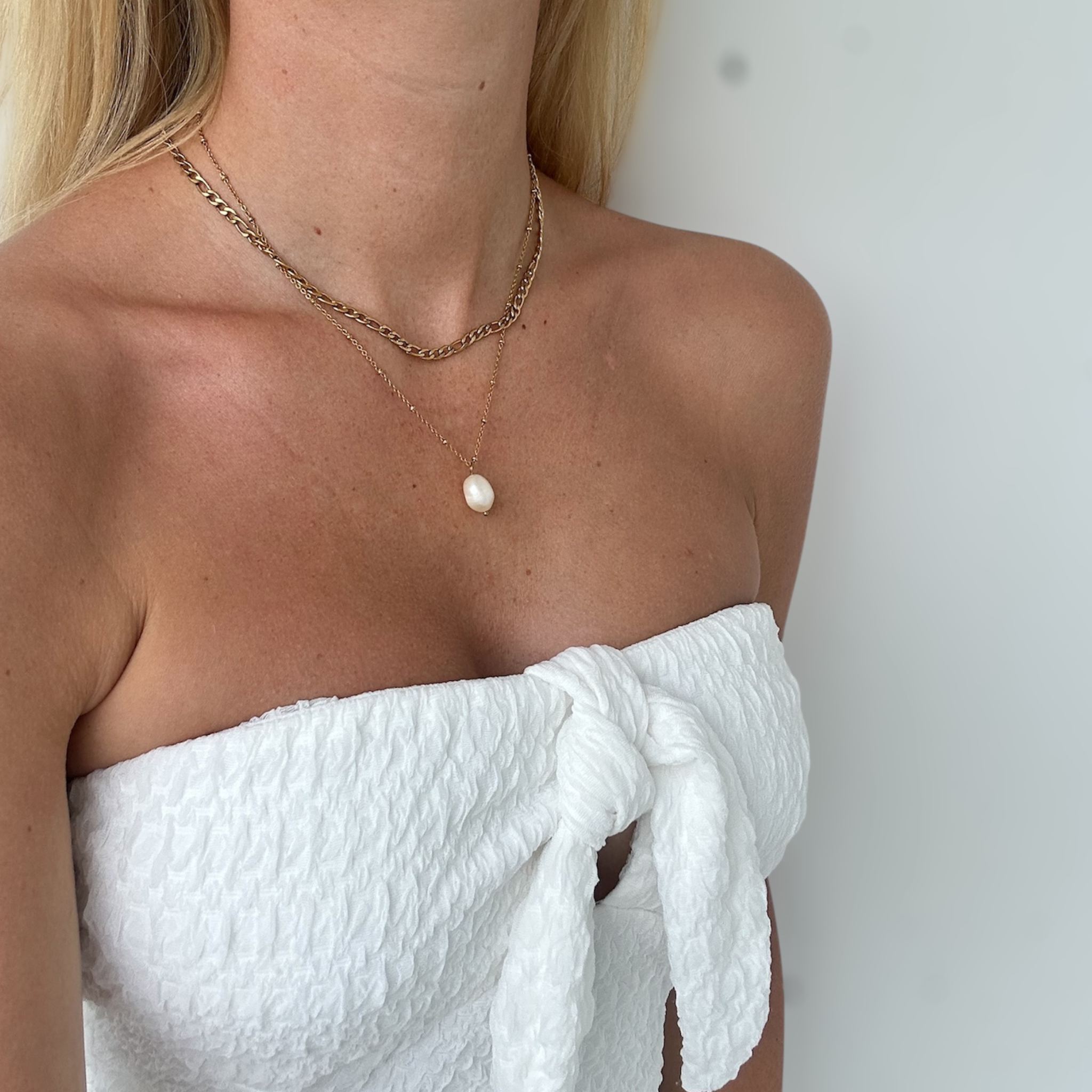 Halskette "Pearl" (SĂŒsswasserperle)