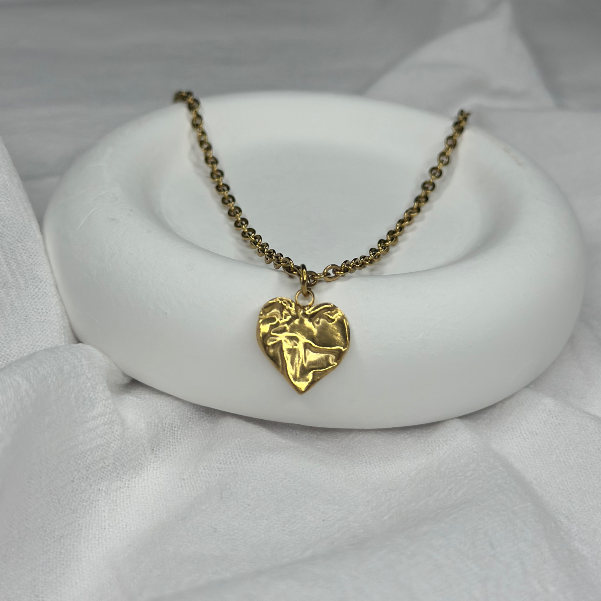 Halskette "Heart irregular"