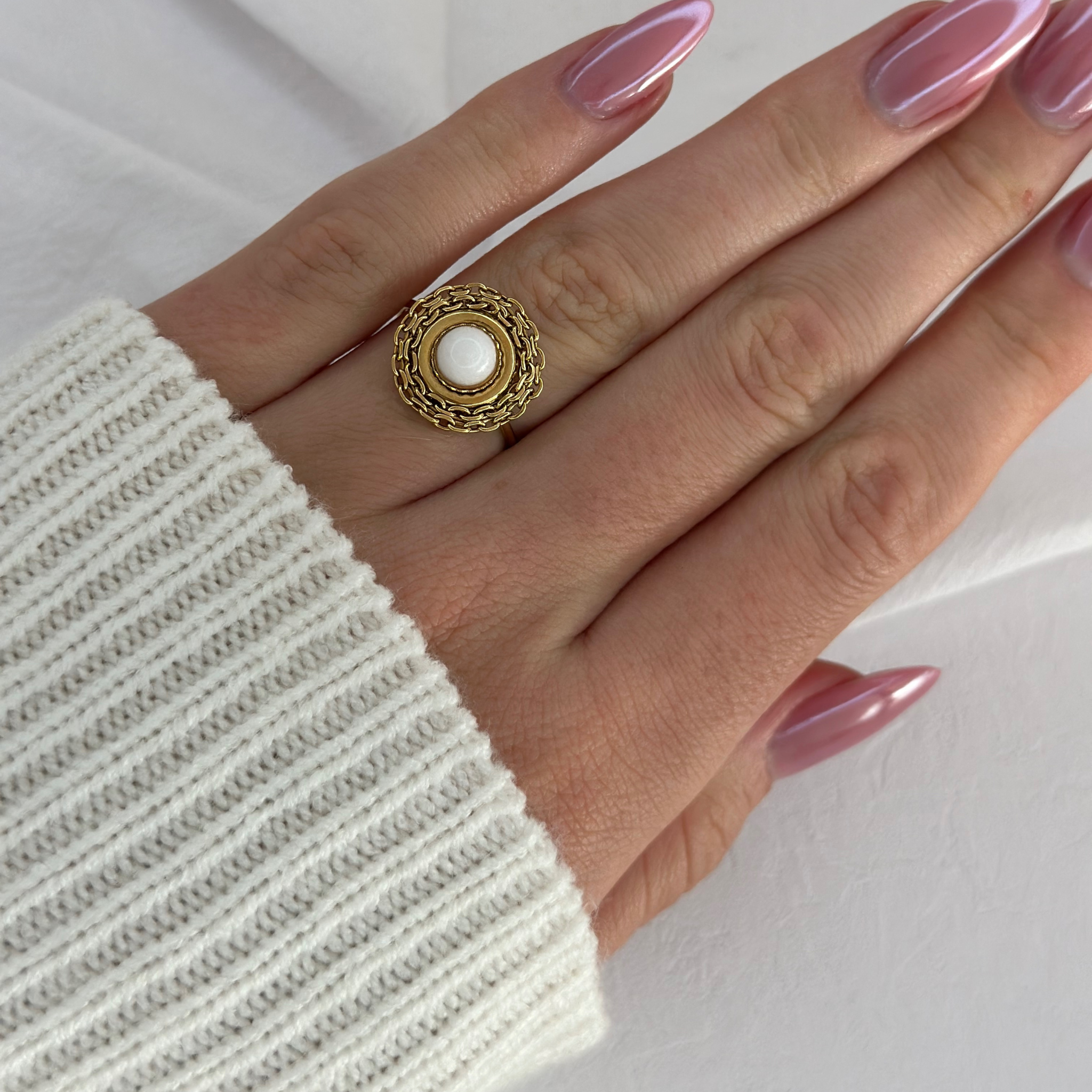 Ring "Mira" (Jade)