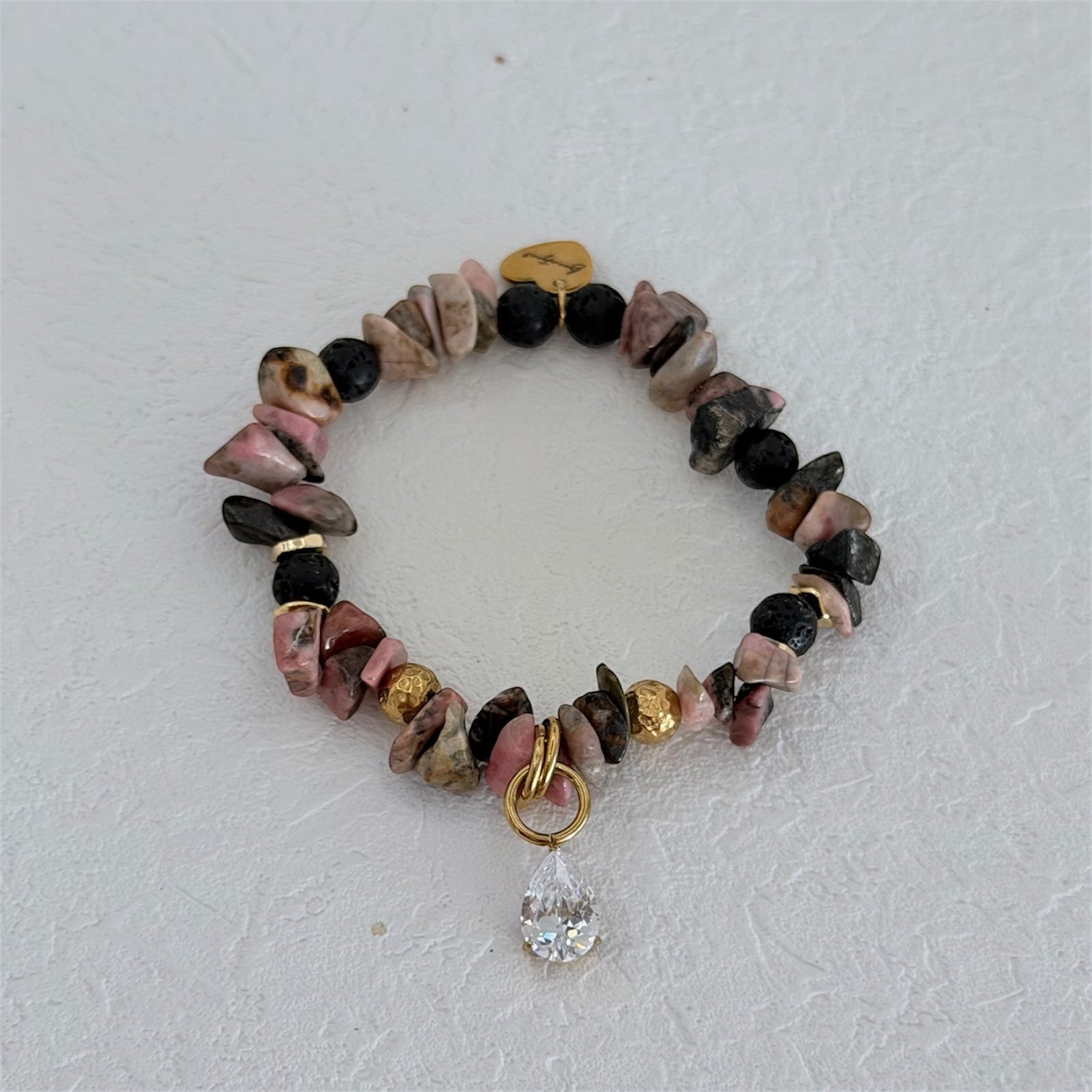Armband "Ipanema" (Rosenquarz)