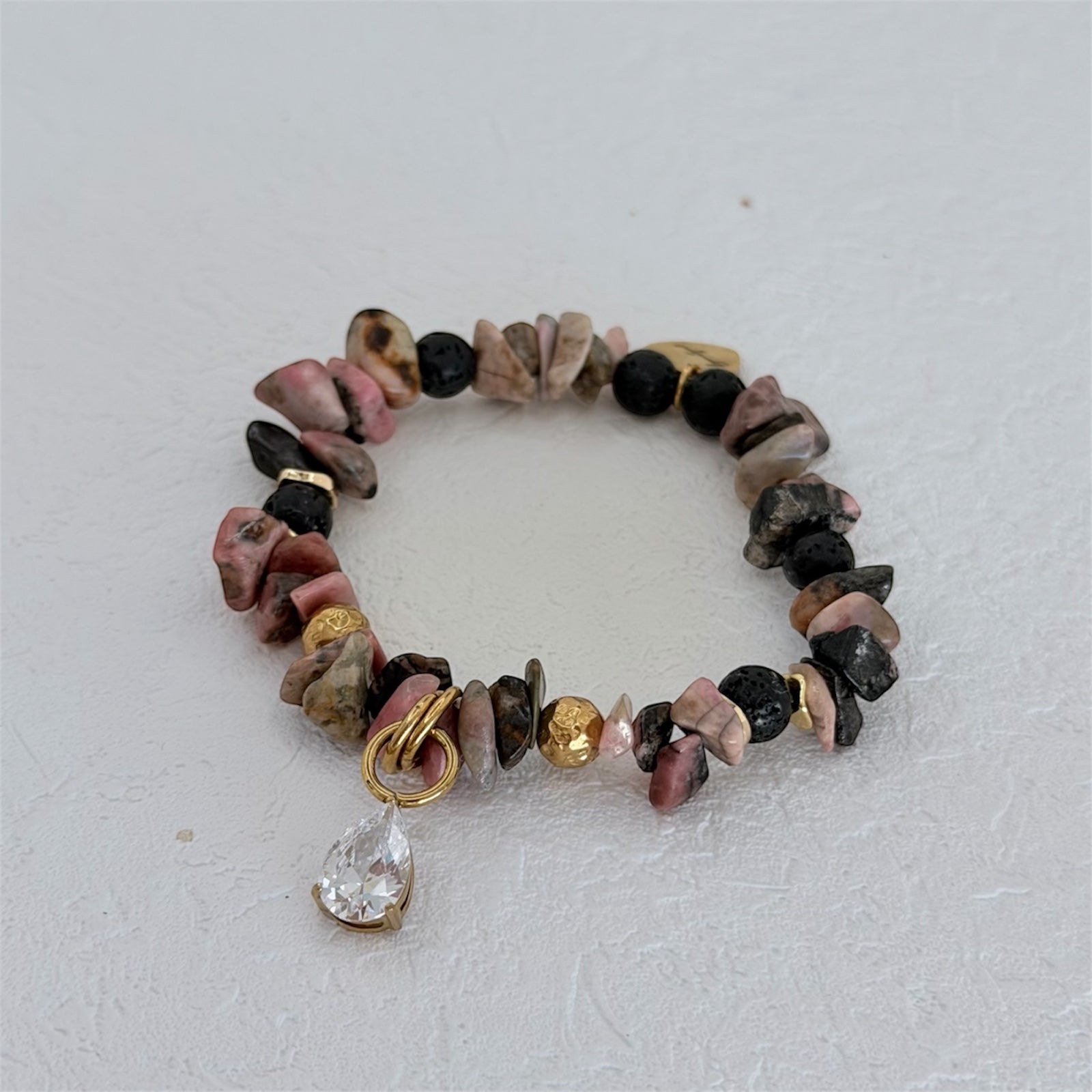 Armband "Ipanema" (Rosenquarz)