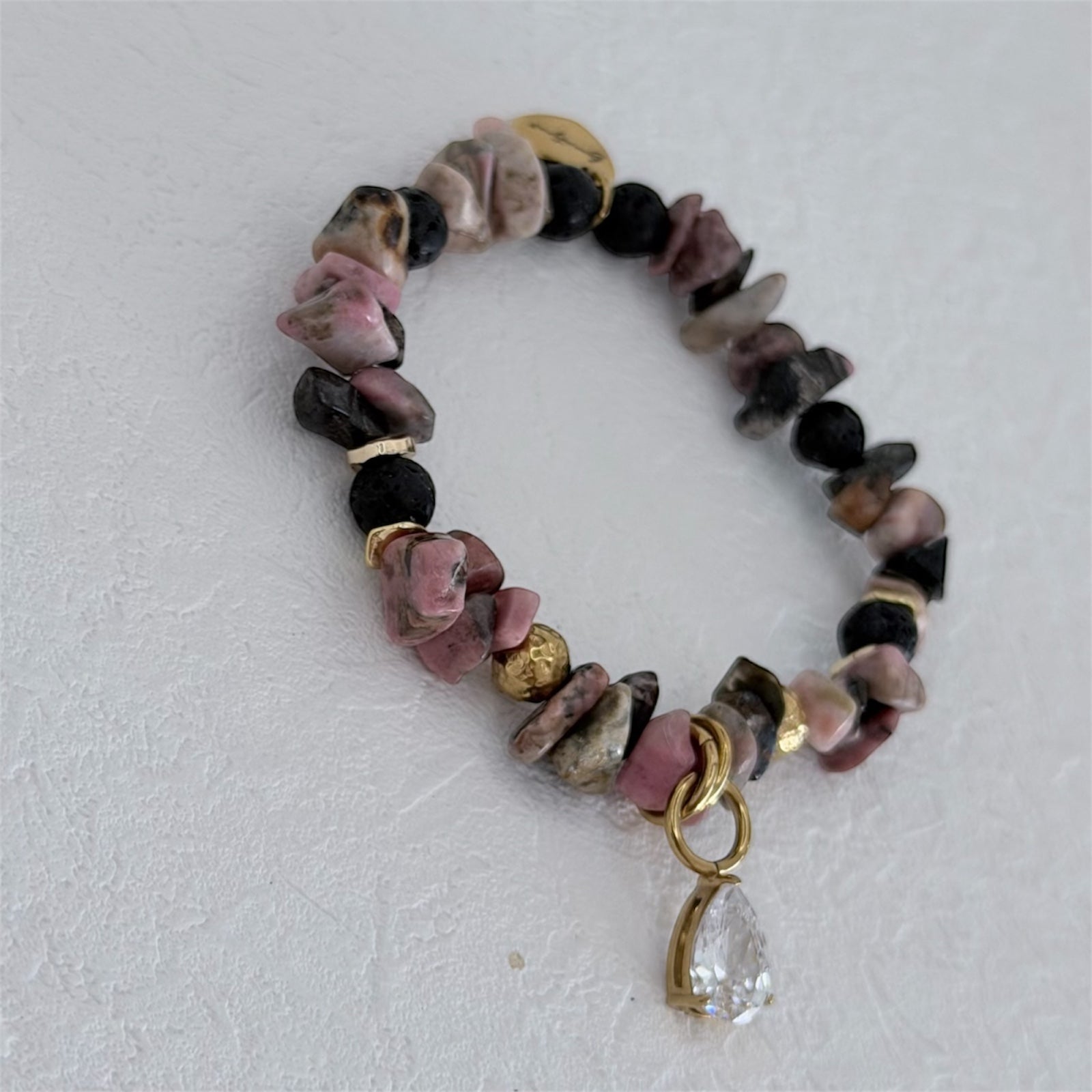 Armband "Ipanema" (Rosenquarz)