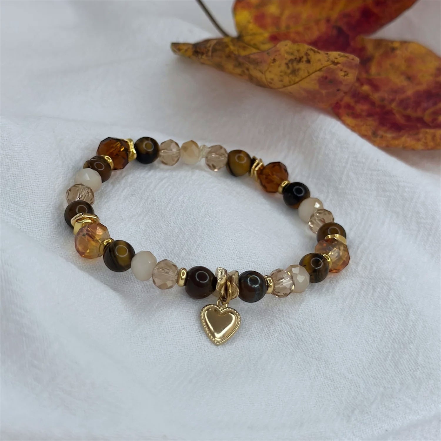 Armband "Terra" (Tigerauge)
