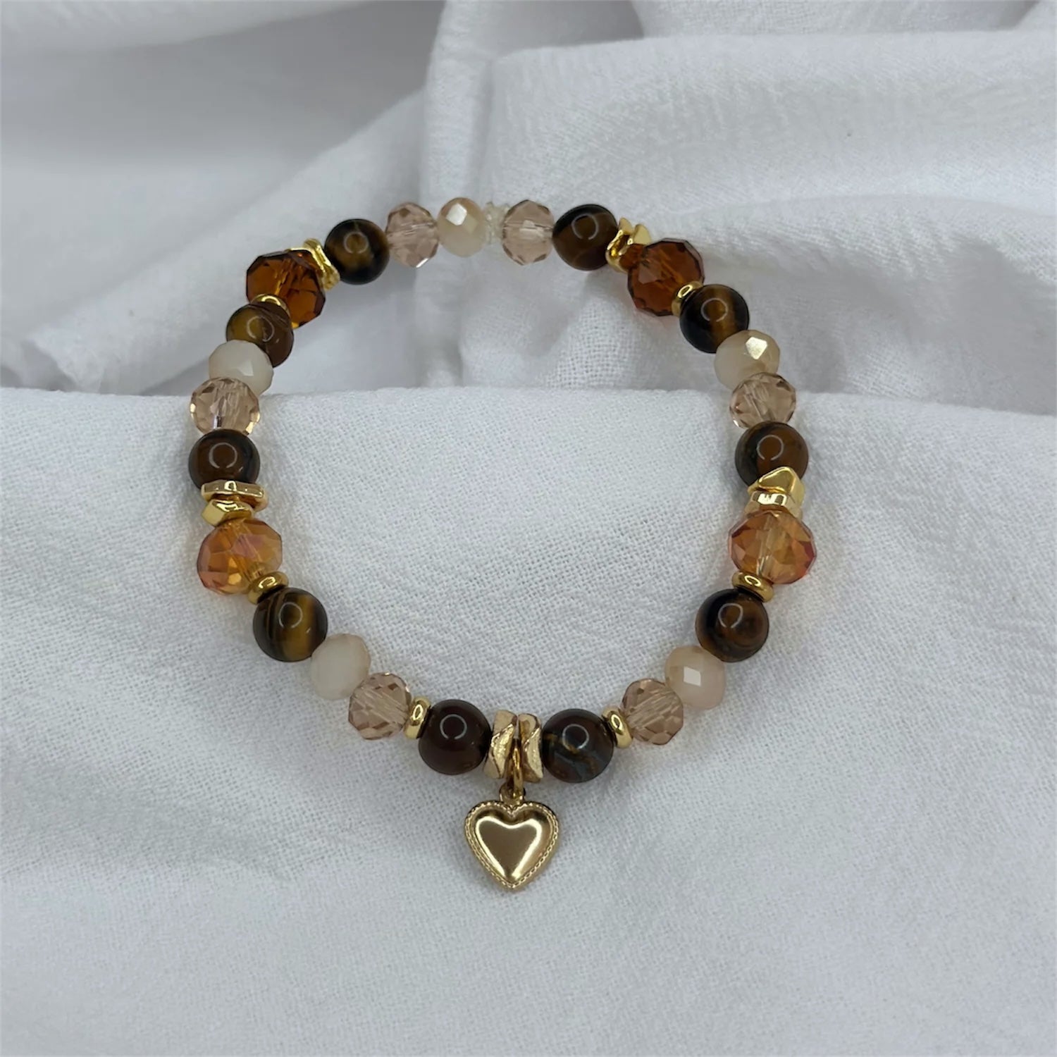 Armband "Terra" (Tigerauge)