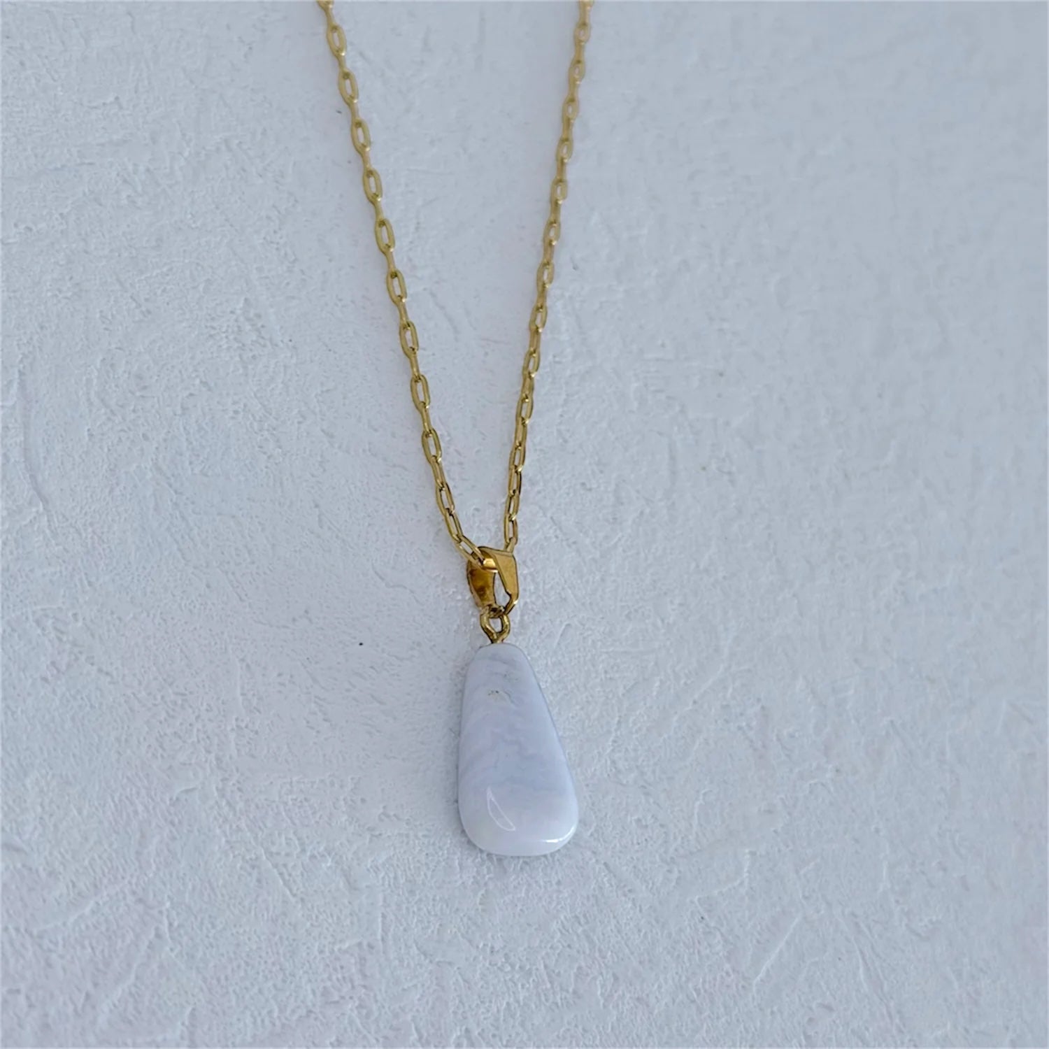 Halskette "Classic" (Chalcedon)