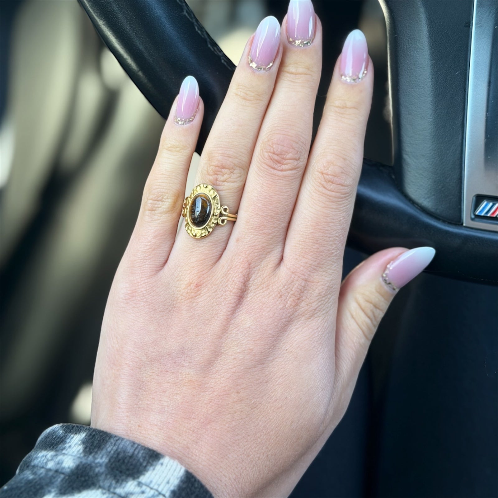 Ring "Indira" (Tigerauge)