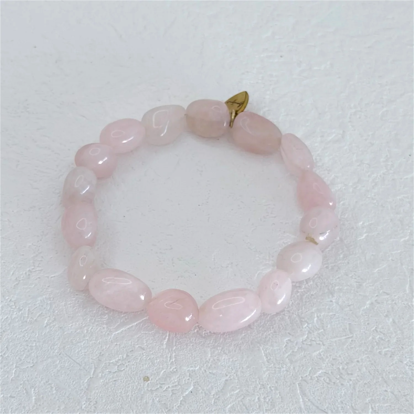 Armband "Classic" (Rosenquarz nuggets)