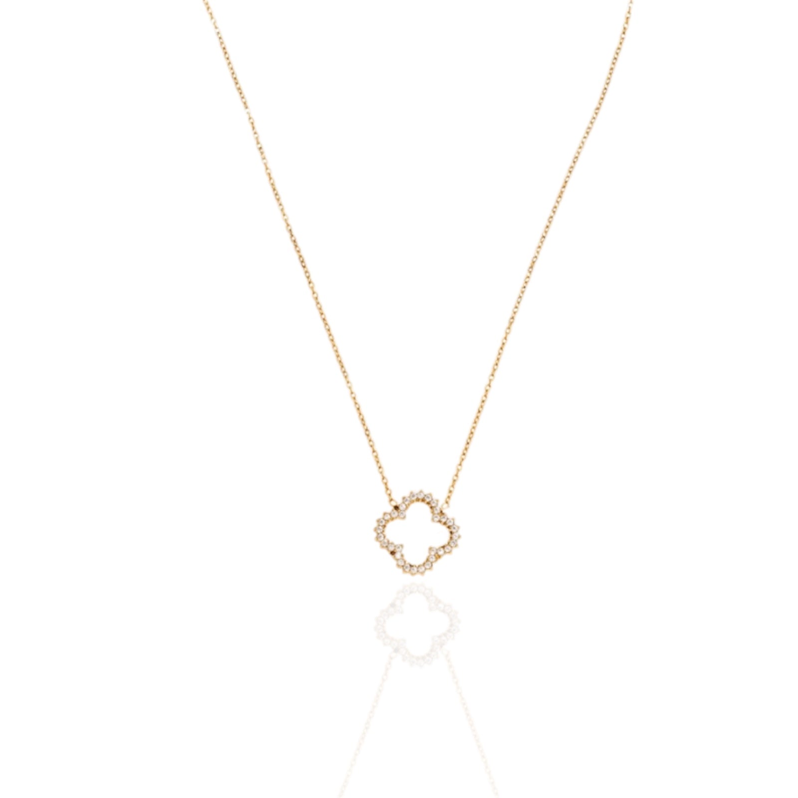 Halskette "Clover Diamond"